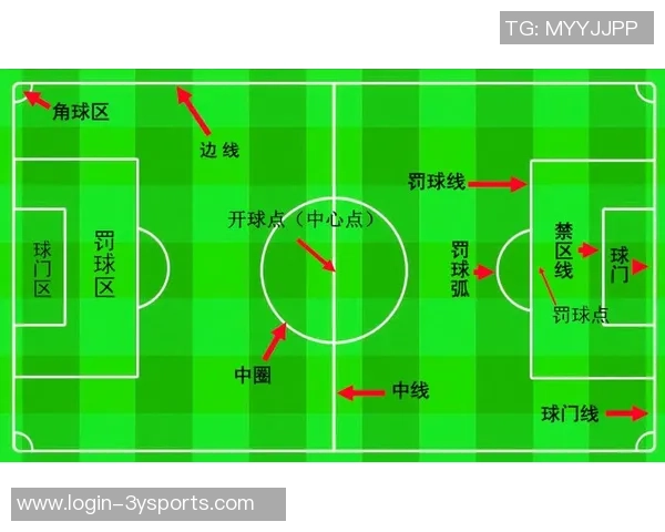 足球场区域划分详解及其对比赛战术和球员位置的影响分析